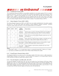 W25Q80BVSSIG TR Datasheet Page 13