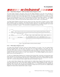 W25Q80BVSSIG TR Datasheet Page 23