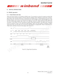 W29N01GZDIBA Datasheet Page 16