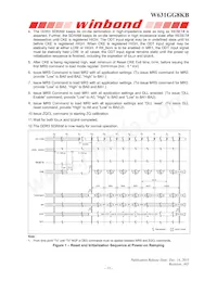 W631GG8KB15I TR Datasheet Page 13
