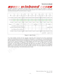 W631GG8KB15I TR Datasheet Page 16