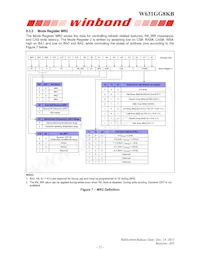 W631GG8KB15I TR Datasheet Page 22