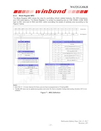 W632GG8KB15I TR Datasheet Page 22
