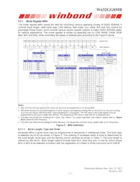 W632GG8MB09I Datasheet Page 17