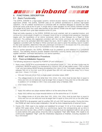 W632GU6NB12J Datasheet Pagina 13