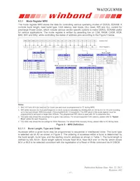 W632GU8MB09I Datasheet Page 17
