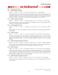 W9412G6KH-4 Datasheet Page 10