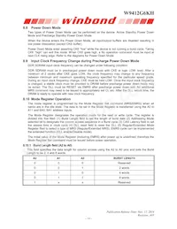 W9412G6KH-4 Datasheet Page 14