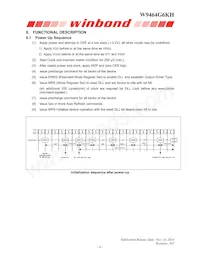 W9464G6KH-4 Datasheet Page 9