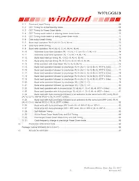 W971GG8JB25I Datasheet Page 3