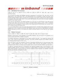 W971GG8JB25I Datasheet Page 22