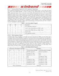 W972GG6JB-3I TR Datasheet Page 16