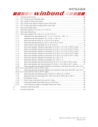 W972GG8JB-3 TR數據表 頁面 3