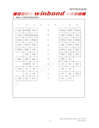 W972GG8JB-3 TR Datasheet Page 6