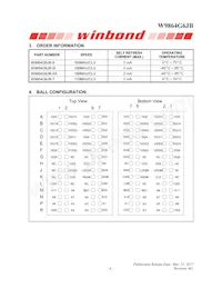 W9864G6JB-6 Datasheet Page 4