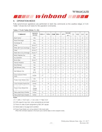 W9864G6JB-6 Datasheet Page 12