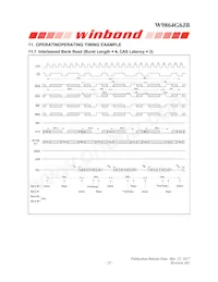 W9864G6JB-6 Datasheet Page 22
