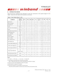 W9864G6JT-6 Datasheet Page 12