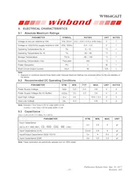 W9864G6JT-6 Datasheet Page 13