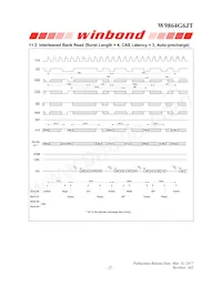 W9864G6JT-6 Datasheet Page 22