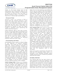 XRP7724ILB-CX01-F Datasheet Page 16