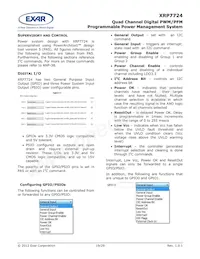 XRP7724ILB-CX01-F Datasheet Page 19