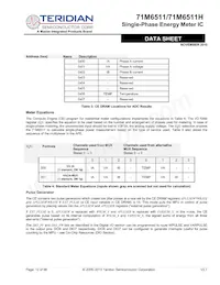 71M6511-IGTR/F Datenblatt Seite 12