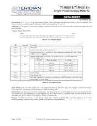 71M6511-IGTR/F Datasheet Page 19