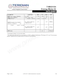71M6515H-IGTR/F Datasheet Page 5