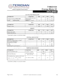 71M6515H-IGTR/F Datasheet Pagina 6