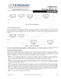 71M6515H-IGTR/F Datasheet Page 21