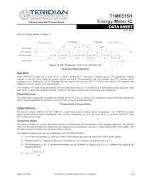 71M6515H-IGTR/F Datasheet Page 22