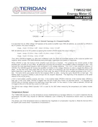 71M6521BE-IGTR/F Datasheet Page 11