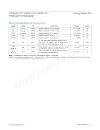 71M6542GT-IGTR/F Datasheet Page 13