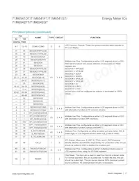 71M6542GT-IGTR/F Datasheet Page 17