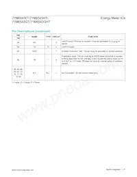 71M6543HT-IGTR/F Datasheet Page 17