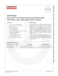 74AUP1G56L6X Datasheet Pagina 2