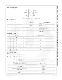 74AUP1G56L6X Datasheet Page 3