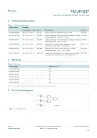 74AUP1G57GN Datasheet Page 2