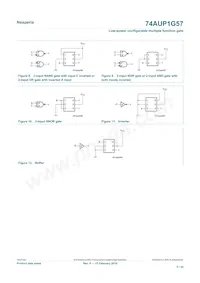 74AUP1G57GN Datasheet Page 5