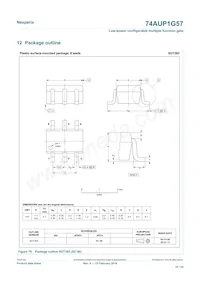 74AUP1G57GN Datasheet Pagina 15