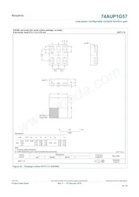 74AUP1G57GN數據表 頁面 18