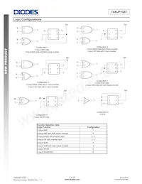 74AUP1G57W6-7 Datasheet Page 3