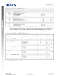 74AUP1G57W6-7 Datasheet Page 4