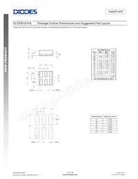 74AUP1G57W6-7 Datasheet Pagina 14