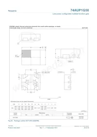 74AUP1G58GF數據表 頁面 20