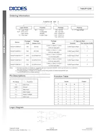 74AUP1G58W6-7 Datasheet Page 2