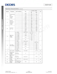 74AUP1G58W6-7 Datasheet Page 6