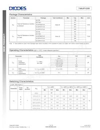 74AUP1G58W6-7 Datasheet Page 7