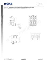 74AUP1G58W6-7 Datasheet Page 12